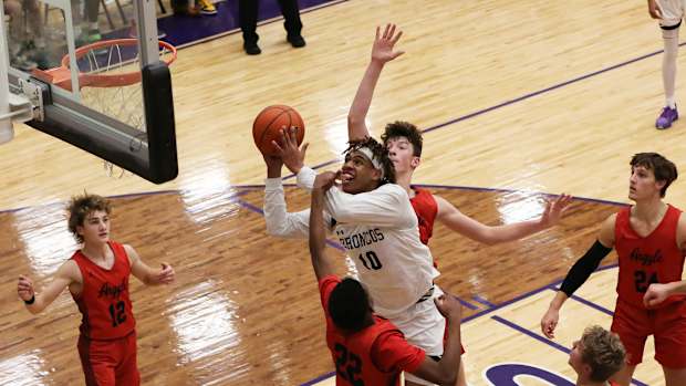 Denton Argyle Texas boys basketball 011323 Brian McLean 24